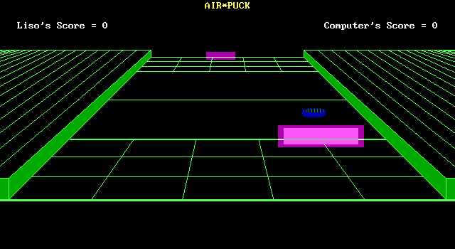 airpuck small DOS games