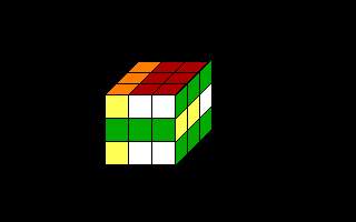 rubik-cube small DOS games